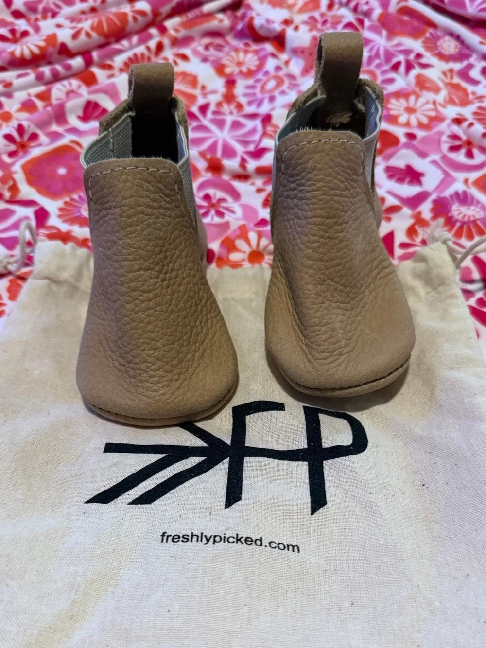 Freshly Picked Weathered Brown Chelsea Boot Baby Shoe